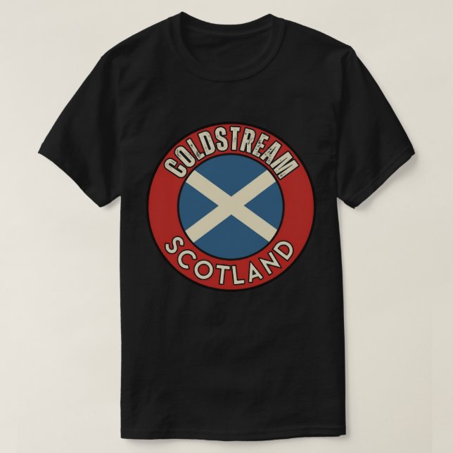 Coldstream, Skottland T Shirt (Design framsida)