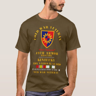 ColdVet 149th Armor Brigade Kentucky ARNG med KALL T Shirt
