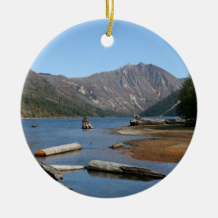 Coldwater sjö julgransprydnad keramik