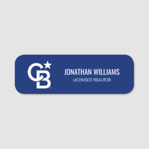 Coldwell Banker Namn bricka Namnbricka