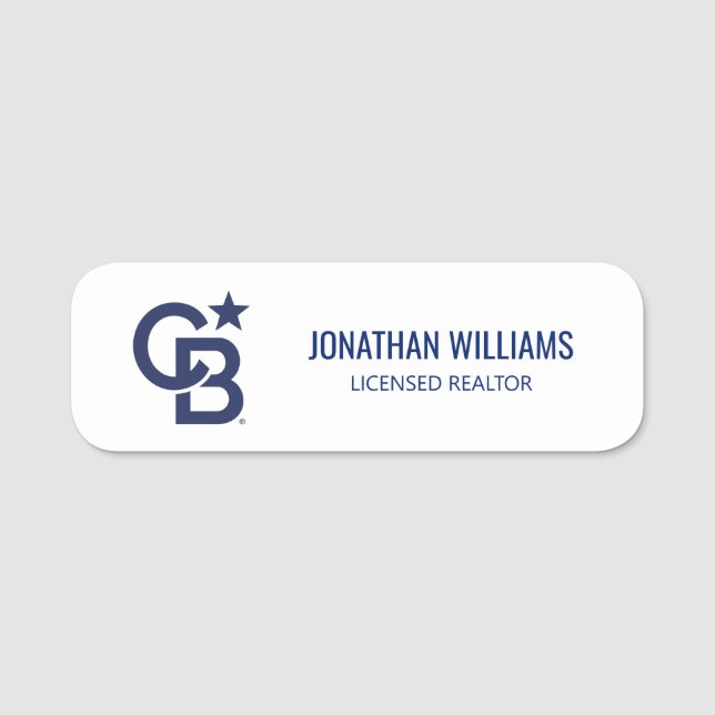 Coldwell Banker Namn bricka Namnbricka (Framsida)