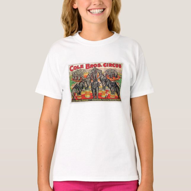 Cole Bros Circus T-shirt (Framsida)