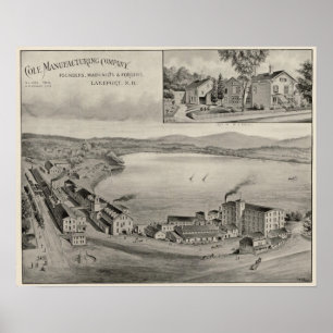 Cole Fabriks- Företag Poster