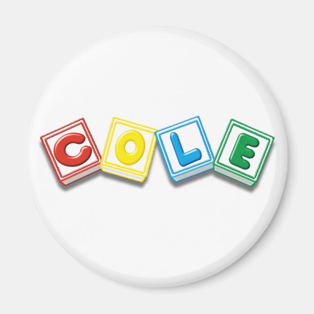 Cole Magnet (Framsidan)
