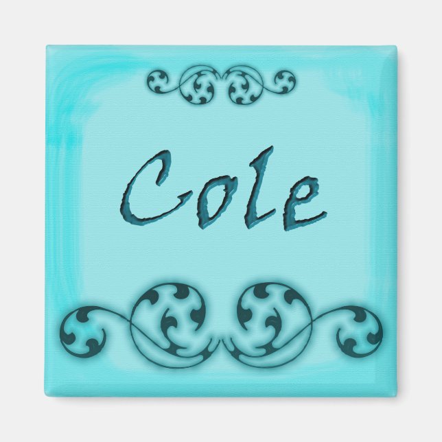 Cole Ornamental Magnet (Framsidan)