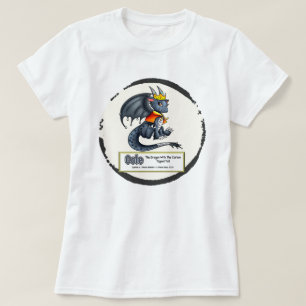 Cole the Carbon Elemental Dragon T Shirt