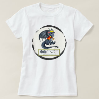 Cole the Carbon Elemental Dragon T Shirt