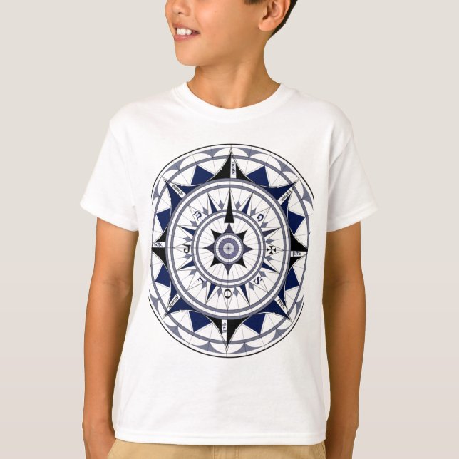 Colecção Rosa DOS Ventos Tee (Framsida)