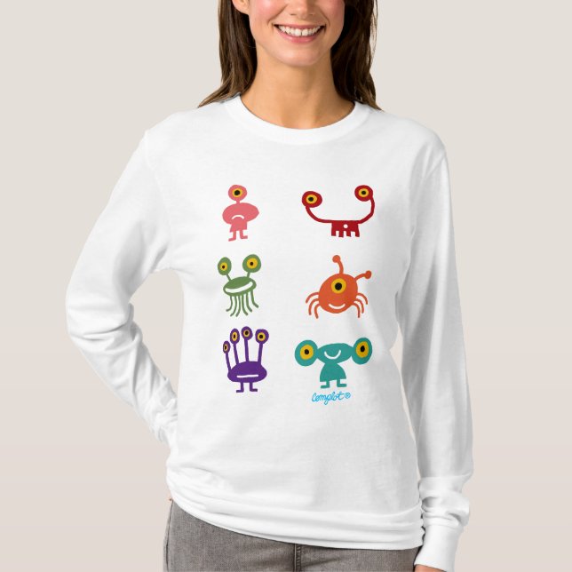 Colección de Marcianos Tee (Framsida)