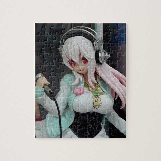 Colección Modelo de figura de manga de anime Japón Pussel (Vertikal)