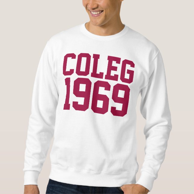 COLEG 1969 SWEATSHIRT (Framsida)