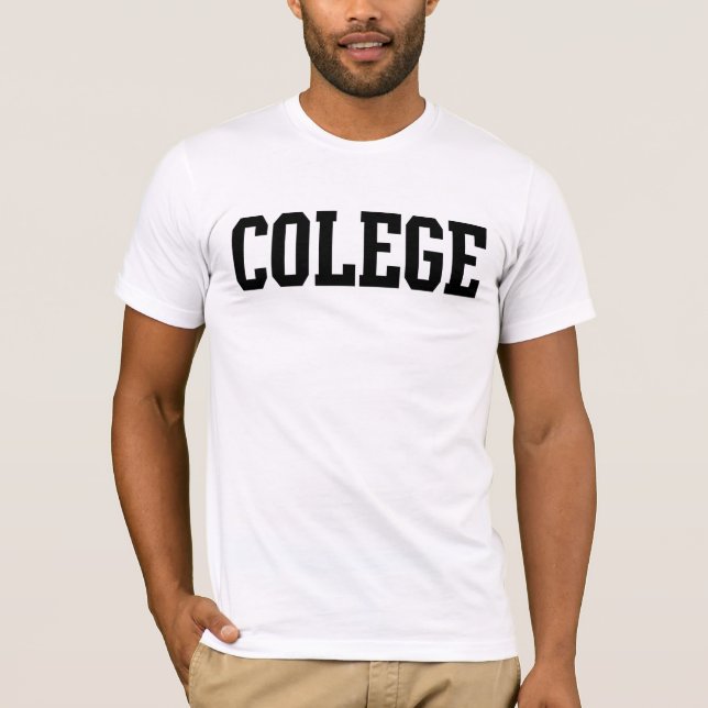 Colege stavade fel högskolan tröja (Framsida)