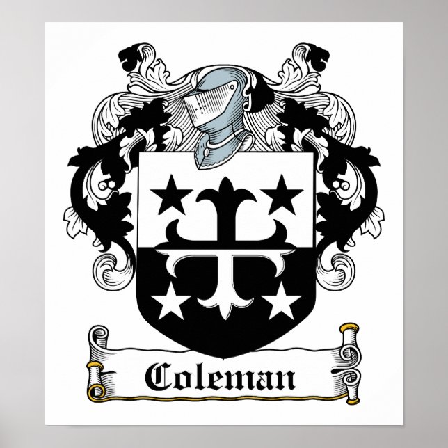 Coleman Family Crest Poster (Framsidan)