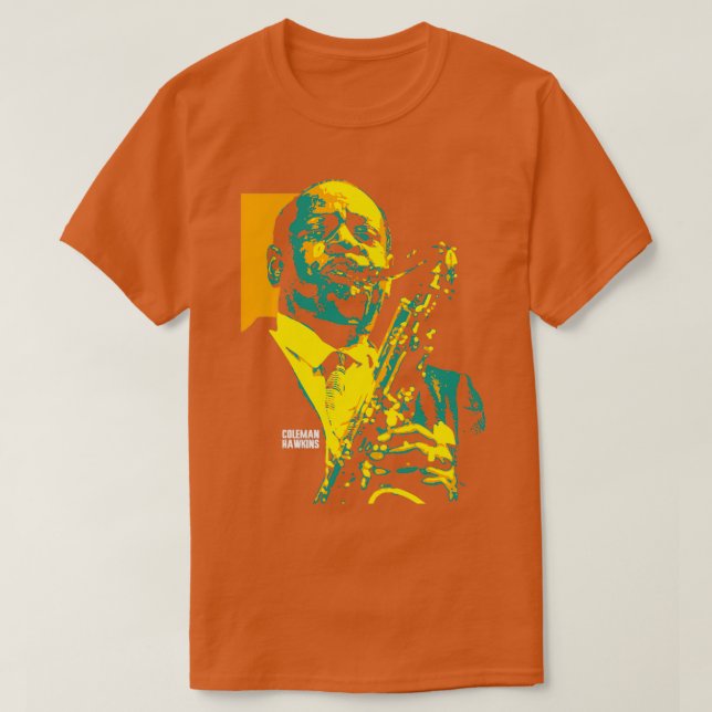 Coleman Hawkins  T Shirt (Design framsida)