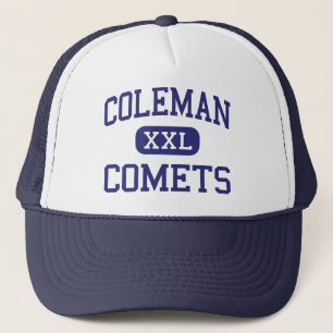 Coleman komet mellersta Coleman Michigan Truckerkeps