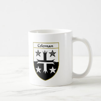 Coleman vapensköld-/familjvapensköld kaffemugg