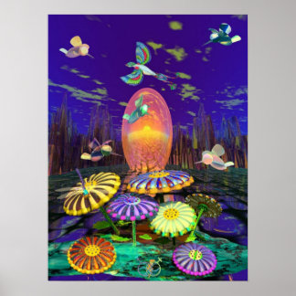 COLERFUL OGRÄS POSTER