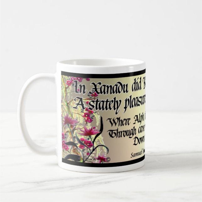 Coleridge Kubla Khan mugg (Vänster)