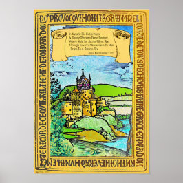 Coleridge och Dürer i Xanadu Poster