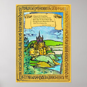 Coleridge och Dürer i Xanadu Poster