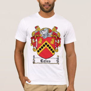 Coles familjvapensköld tee