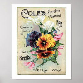 Coles Garden Årlig 1897 Poster