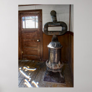 COLES HETT BLAST STOVE - MOLSON GHOST TOWN POSTER