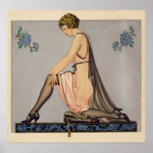 Coles Phillips 1922 art deco Vintage-stift Poster