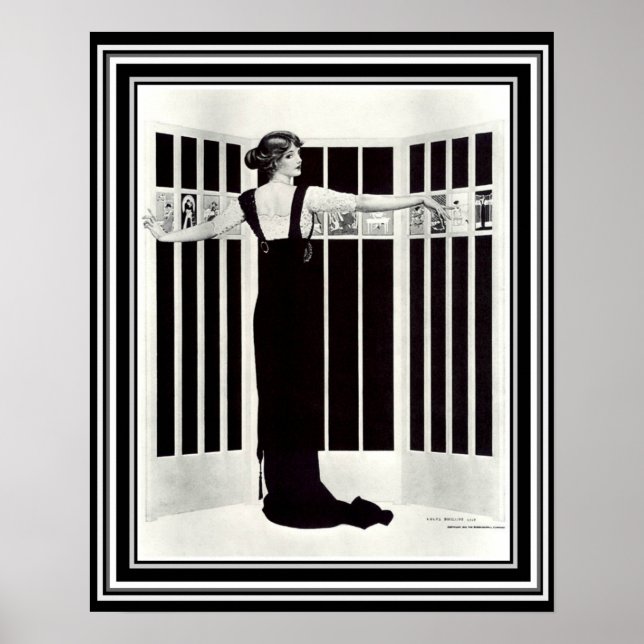 Coles Phillips Art Deco "Bild Skärm" 16 x 20 Poster (Framsidan)