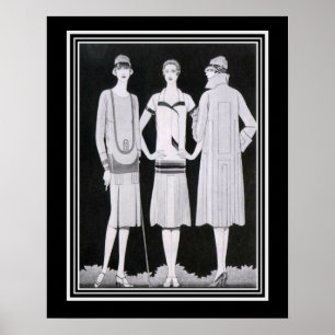 Coles Phillips Art Deco Mode Skriv ut 16 x 20 Poster