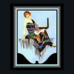 Coles Phillips Art Deco Mode Skriv ut 16 x 20 Poster<br><div class="desc">Klassi,  Coles Phillips,  Art Deco-utskrift - 16 x 20</div>
