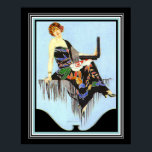 Coles Phillips Art Deco Mode Skriv ut 16 x 20 Poster<br><div class="desc">Klassi,  Coles Phillips,  Art Deco-utskrift - 16 x 20</div>