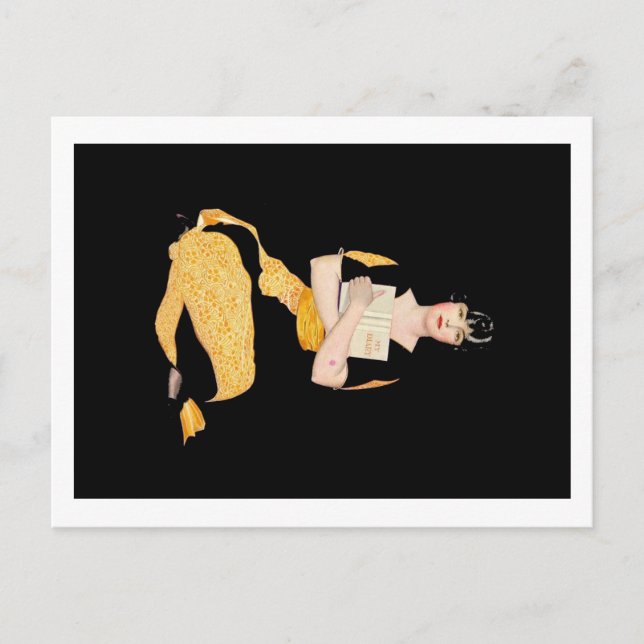 Coles Phillips Fadeaway flicka - dagbok Vykort (Framsida)