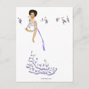 Coles Phillips ‘Fadeaway Girl’-illustration “Butte Vykort