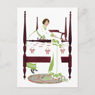 Coles Phillips Woman och Fyra Poster och klickar Vykort