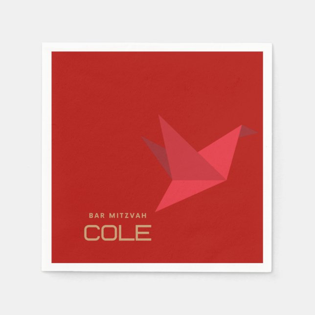 Cole's Pub Mitzvah Pappersservett (Framsidan)