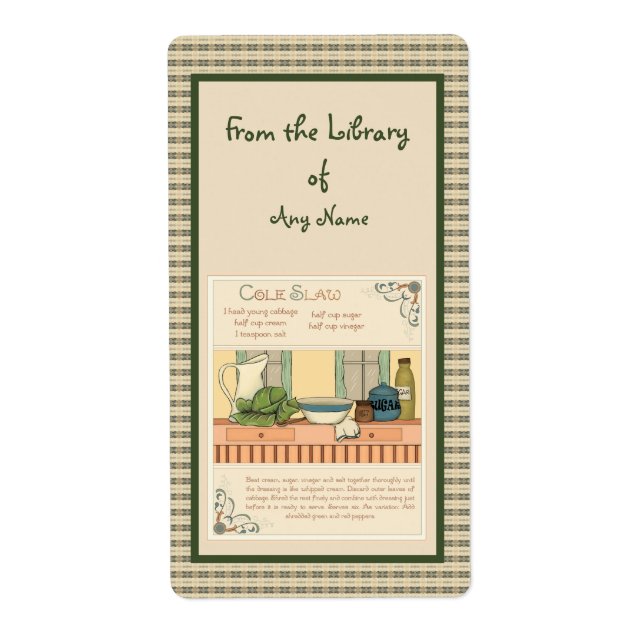 Coleslaw Fraktsedel (Framsidan)