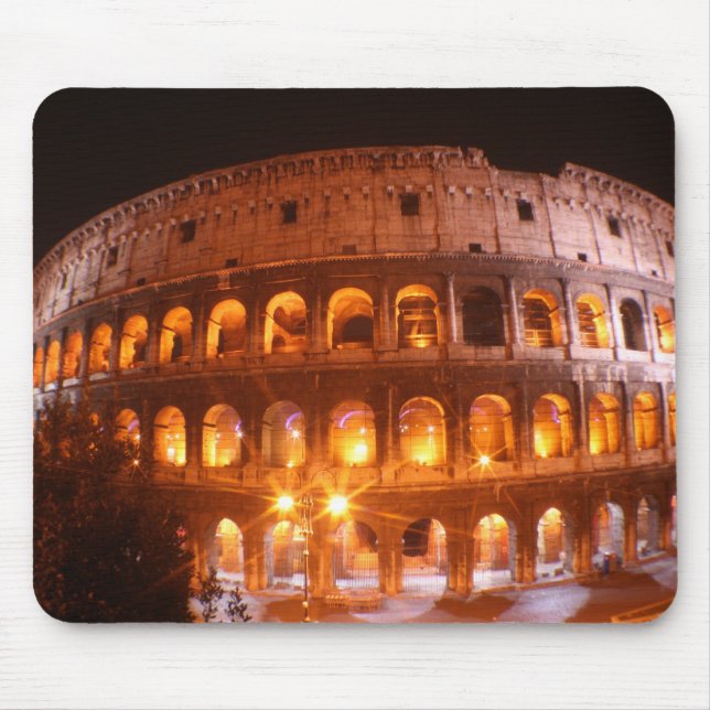 Colesseum på natten musmatta (Framsidan)