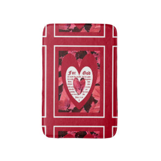 Coleus Close-up with John 3:16 Badrumsmatta