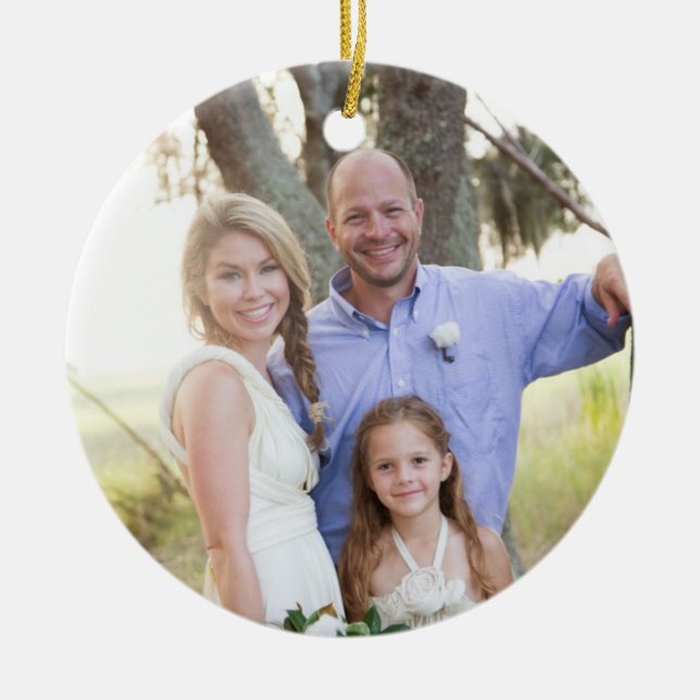 Coleyfamiljprydnad Julgransprydnad Keramik (Framsidan)