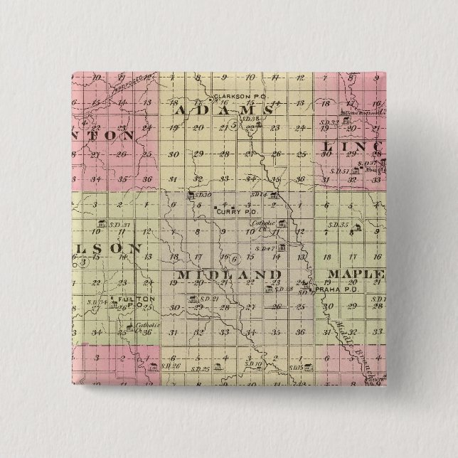 Colfax County, Nebraska Knapp (Framsida)