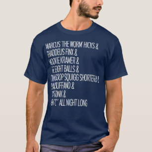 Colgate Comedy Timour Namn List T Shirt