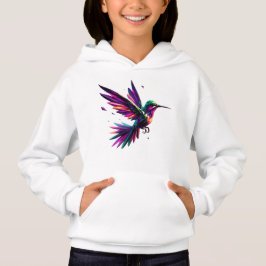 Colibrí Arcoíris Geométrico – Arte Moderno Vibrant T Shirt