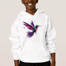 Colibrí Arcoíris Geométrico – Arte Moderno Vibrant T Shirt