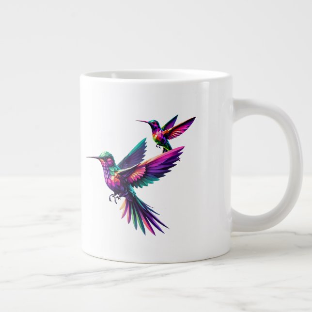 Colibrí prisma multicolor jumbo mugg (Höger)