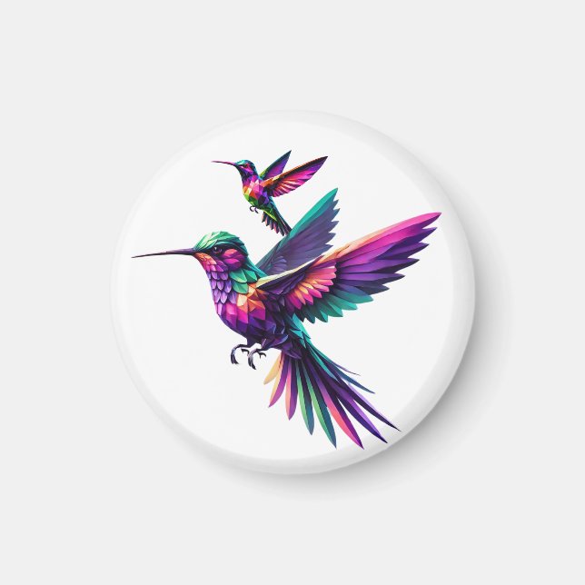 Colibrí prisma multicolor magnet (Framsidan)