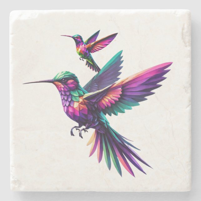 Colibrí prisma multicolor stenunderlägg (Framsidan)