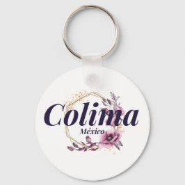 Colima Mexico Travel Destination Bridesmaid Blommi Nyckelring