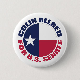 Colin Allred för U.S. Senate 2024 Val Knapp