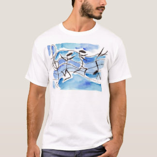 Colin bunt - dansen noterar skjortan tee shirt